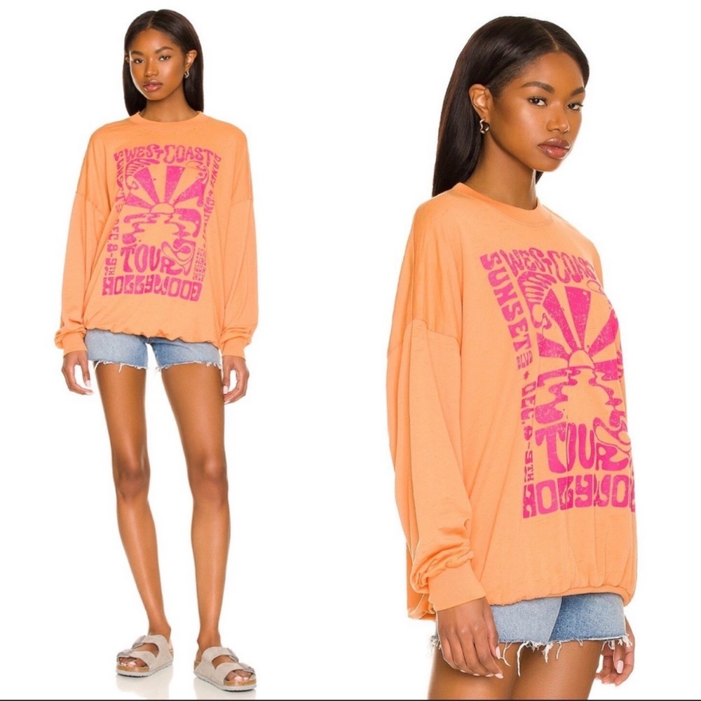 Show Me Your Mumu James Sweatshirt in Sunray Graphic